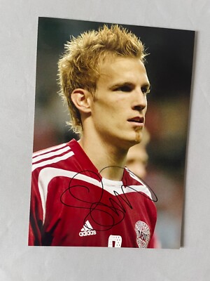 SÖREN LARSEN Dänemark signed signiert Foto 20x29 Autogramm autograph