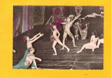 PARIS IX° / ARTISTES Nues & costumées au Spectacle CABARET "FOLIES-BERGERE" 1950