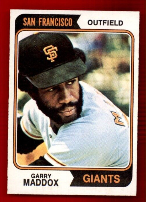 1974 O-Pee-Chee #178 Garry Maddox NMMT