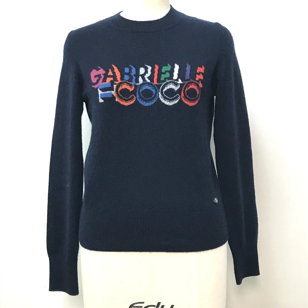 CHANEL P57330 Gabriel Coco Crew neck Long sleeve knit round neck sweater