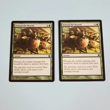 2x Defend the Hearth - Theros - MTG Magic The Gathering 