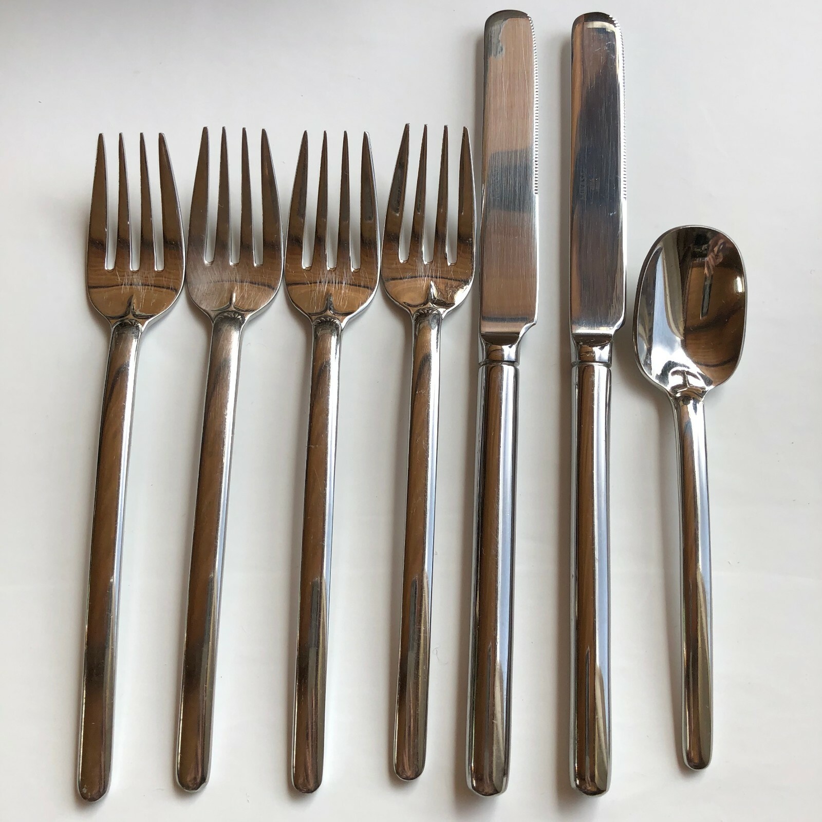 Mikasa ZENA Flatware Stainless Glossy and Satin CHOICE eBay