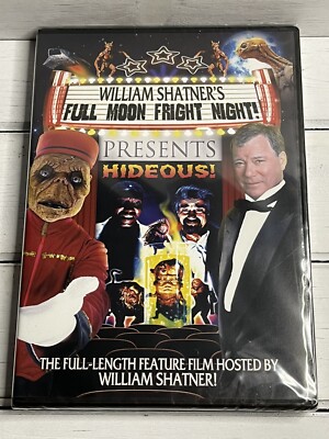 William Shatners Full Moon Fright Night Presents Hideous DVD 2002 Movie Sealed