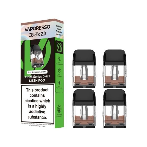 vaporesso pods ebay VAPORESSO XROS PODS Xros pro, Xros 4, Xros mini Kits 0.4 0.6 0.8 1.0 1.2  Mesh UK