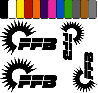 FFB aufkleber sticker wohnmobil camper wohnwagen caravan