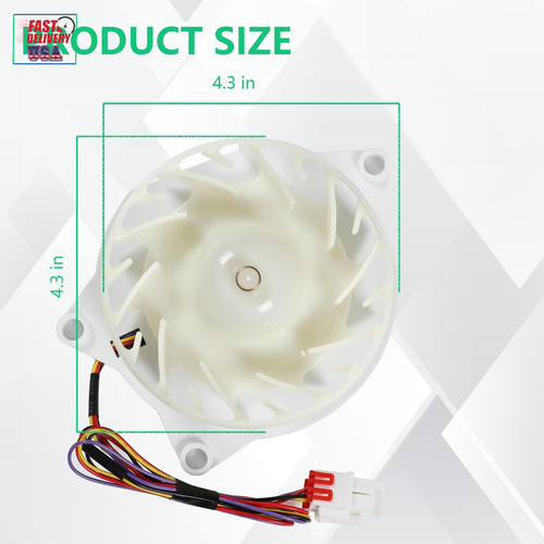 Upgrade EAU64824805 Replacement Refrigerator Evaporator Fan Motor for LG Refrige - Picture 4 of 12