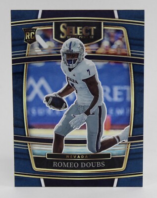 Romeo Doubs (RC) - 2022 Panini Select Draft Picks #16 Nevada Rookie