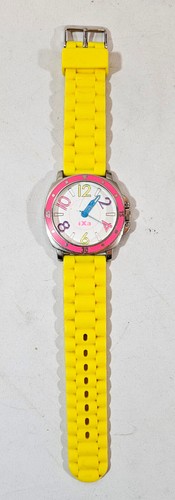 J-Achsenuhr, bunte große Uhr, Japanwerk, Edelstahl, funktioniert - Bild 7 von 13