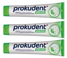Prokudent - Herbs Toothpaste vegan - 3 three tubs