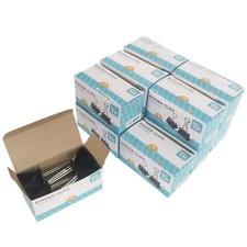 Pen Gear Large Metal Binder Clips Black - 12 Packs 4 Count Per Pack - 48 Total