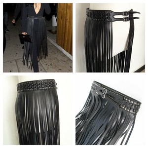 plus size fringe belt