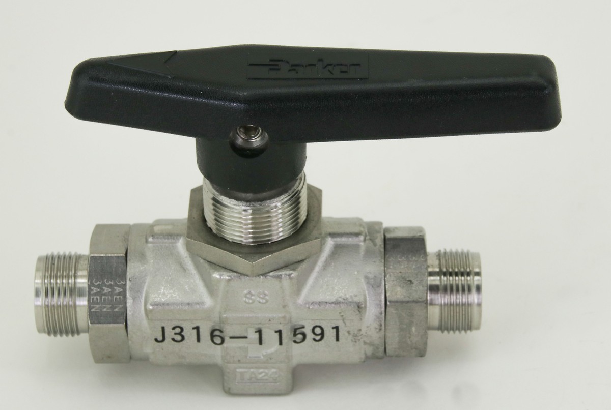 ヨヨヨ 11591 PARKER TWO WAY B-SERIES BALL VALVE 8Z(A)-B8LJ2-SSP-C3 | eBay
