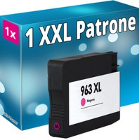 Tinte Patronen FüR Hp 963 Xl Officejet Pro 9010 9012 9014 9015 9016 9019 Magenta