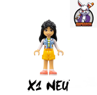 Lego® Friends ● Liann ● Bright Light Blue Vest ● Minifigur ● Frnd583 ● Neuware