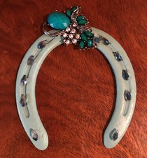 Small Horseshoe Decor, Bling, Handcrafted