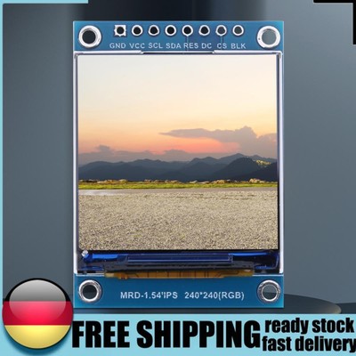 1.54 In Color LCD LED Screen Module 240x240 SPI Interface ST7789