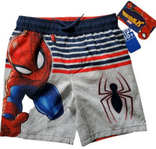 Marvel Swim Trunks - Boys Spiderman swimwear UPF 50   Large
