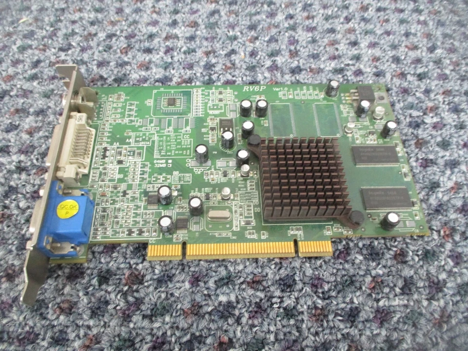 PowerColor RV6P-NA3 Radeon 7000 32MB DDR PCI Video Card - Image 3 of 4
