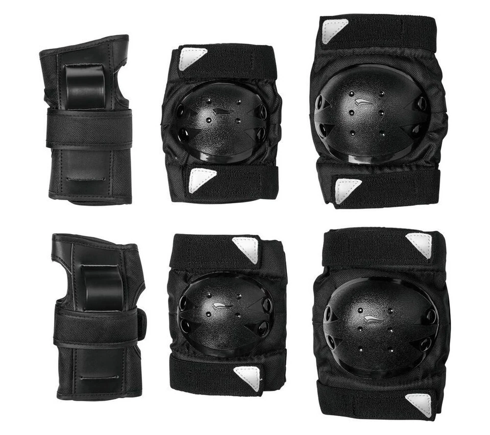 CRIVIT Kinder Protektoren Set Ellenbogenschoner Knieschoner Handgelenkschoner Inliner