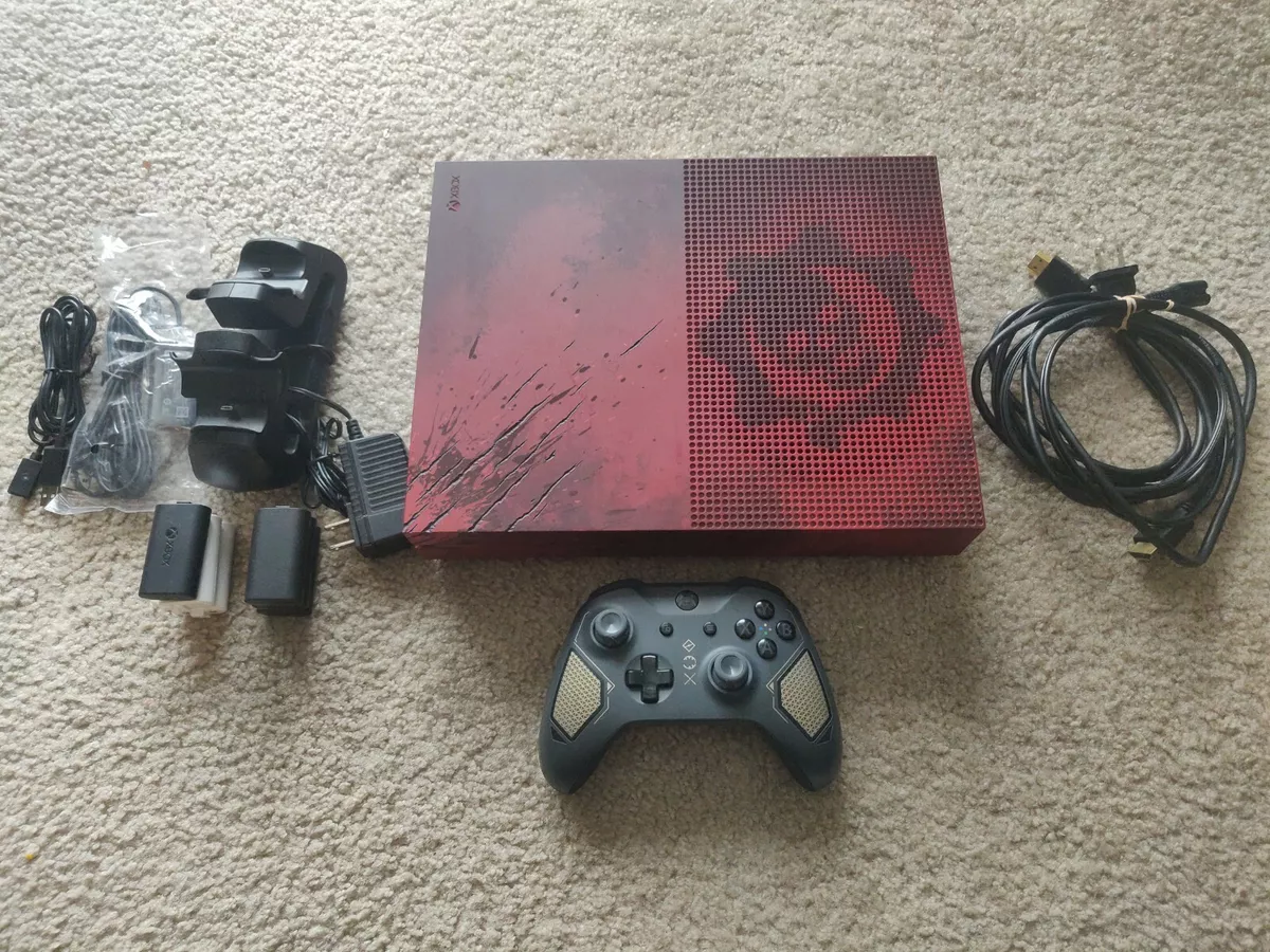 Microsoft Xbox One S Console Gears of War 4 2TB | GameStop