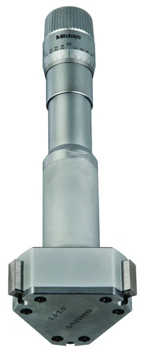 Mitutoyo 368-870 - Holtest (Type II) Three-Point Internal Micrometer  2-2.5"