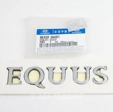 Genuine EQUUS word Trunk Emblem 86330-3B001 compatible with Hyundai