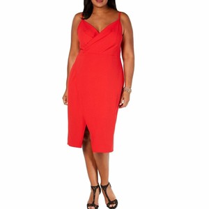 betsey johnson faux wrap dress