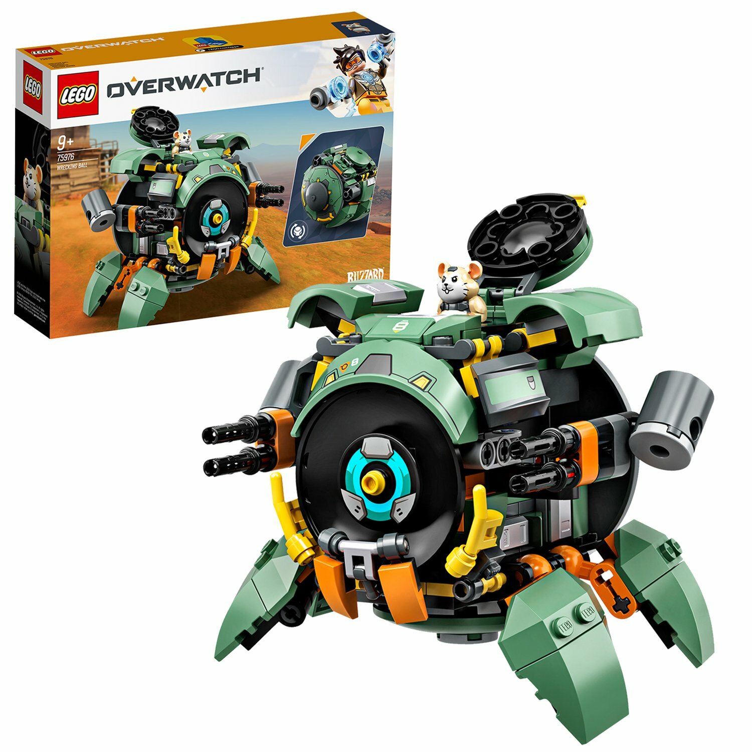 overwatch wrecking ball figure