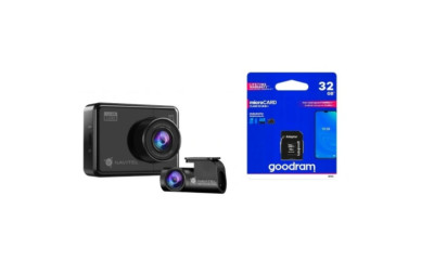 Navitel R9  DVR Dash-Cam  Auto Kamera Dashcam G- Sensor GPS +32GB Goodram