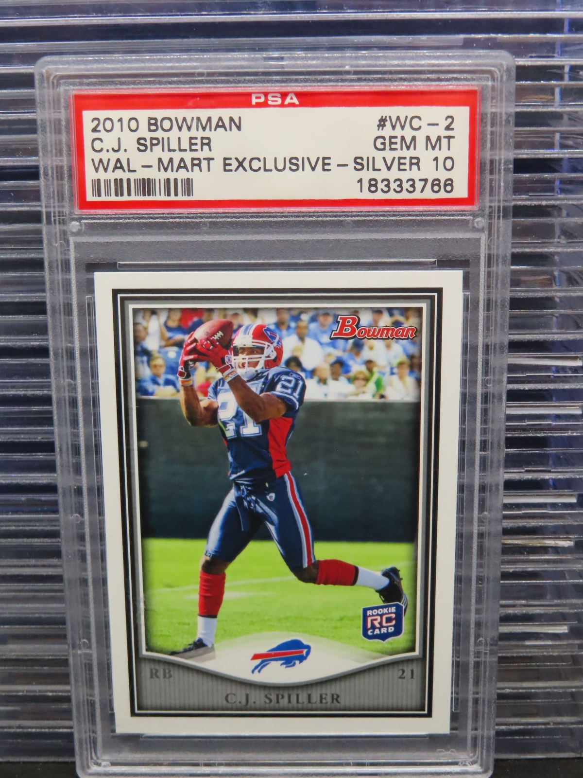 CJ Spiller Bowman Wal-Mart Exclusive #WC2 Silver