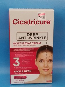 cicatricure deep wrinkle face and neck moisturizer