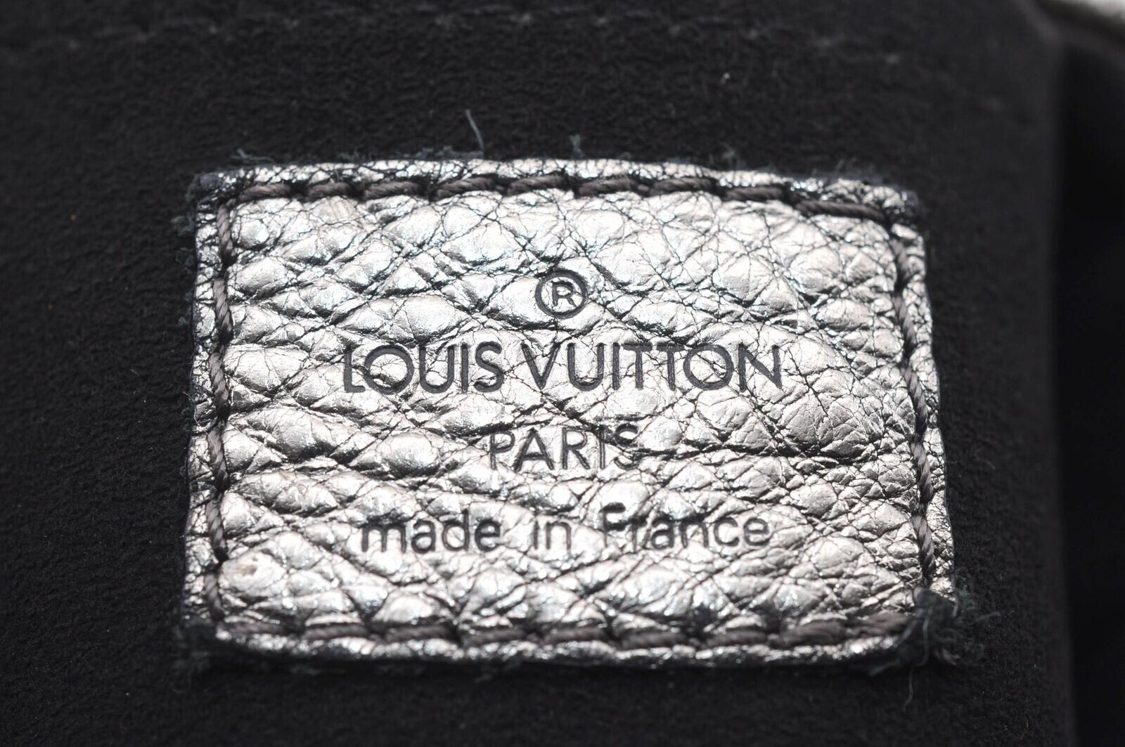 Louis Vuitton Silver Mahina XS Silvery Leather Pony-style calfskin