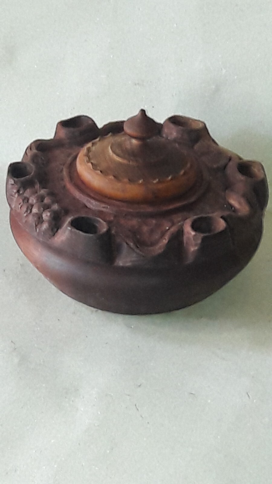 Antica Grolla Coppa Dell'Amicizia Valdostana In Legno