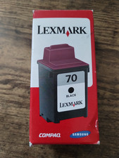 Lexmark 70 Black Print Cartridge New In Box 