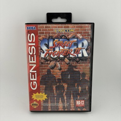 Super Street Fighter II Sega Genesis Cleaned And Tested CAPCOM OEM Authentic