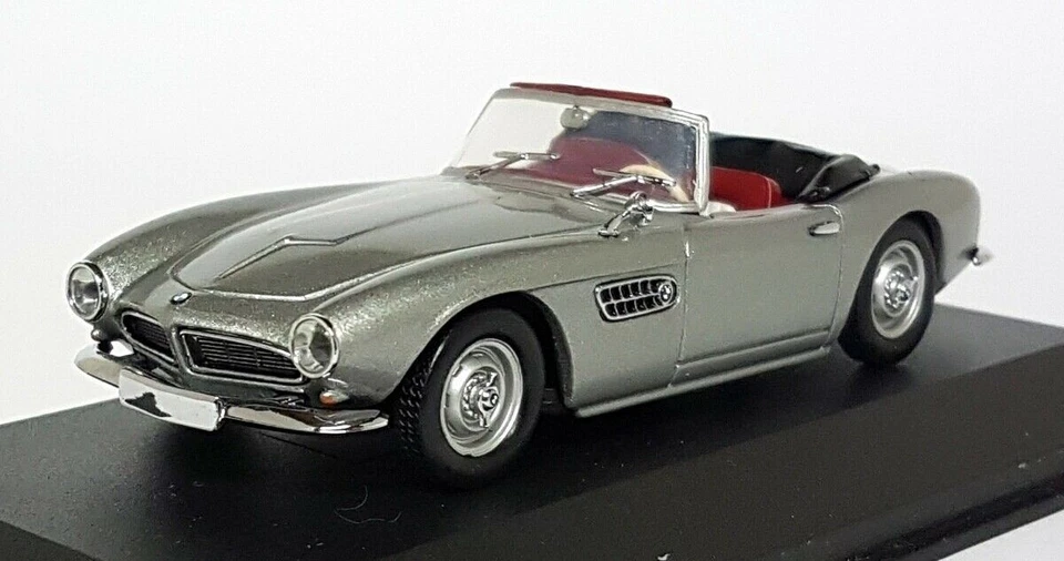 Minichamps 1/43 - 430 022508 BMW 507 Cabrio Plateado Diecast Modelo Coche Foto 3 de 4