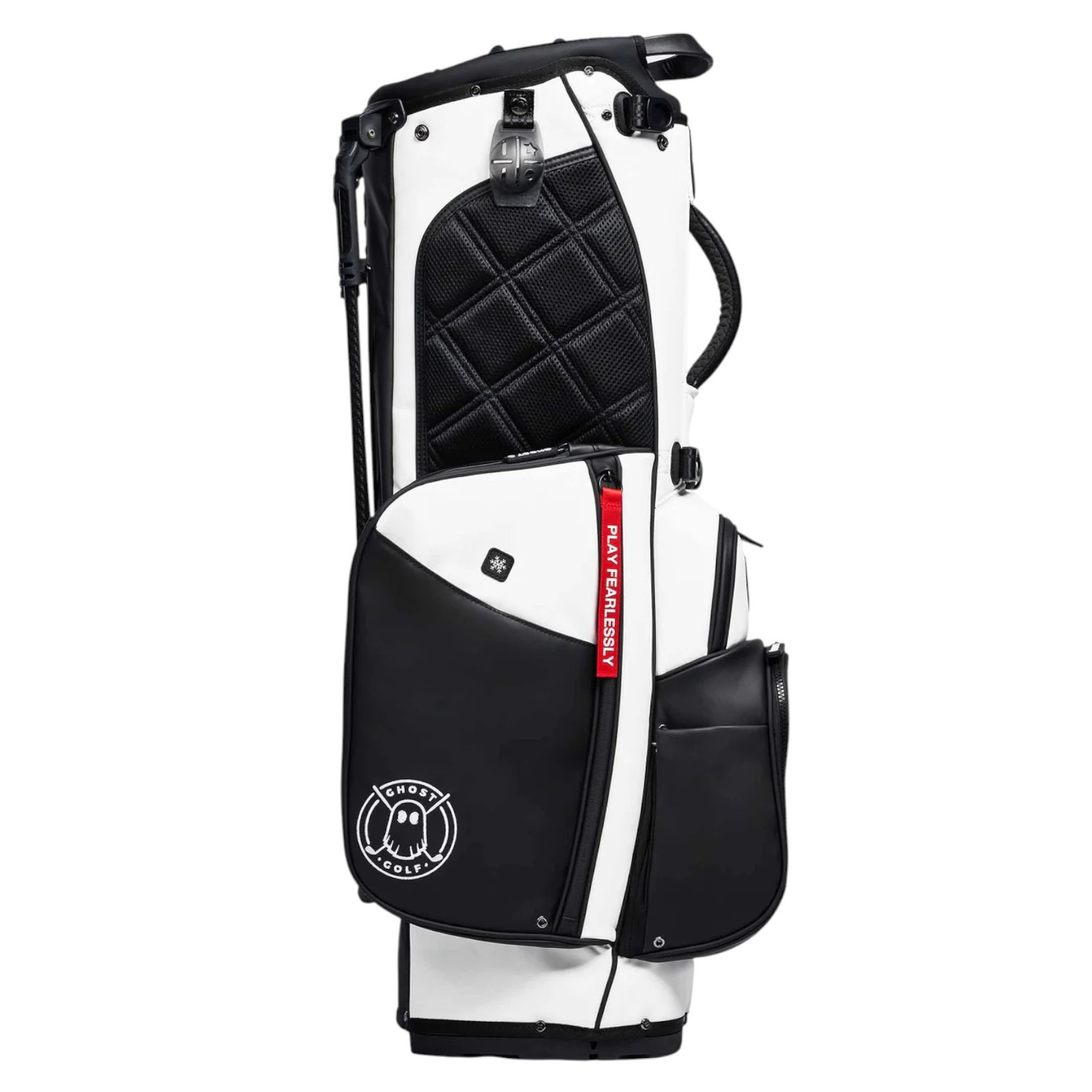 Ghost Golf 2025 Anyday 7-Way Stand Bag, Men's, Black/White
