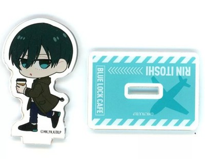 Itoshi Rin Acrylic Stand BLUELOCK BLUE LOCK CAFE Collectible