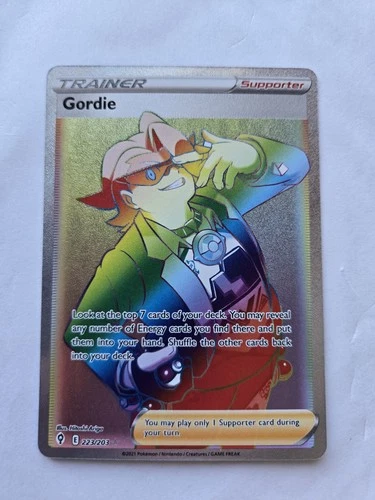 Pokémon TCG | Evolving Skies | Gordie | Rainbow Rare | 223/203