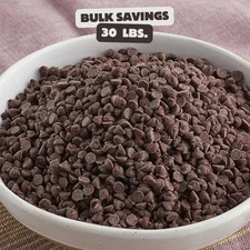 Barry Callebaut 10M Semi-Sweet Chocolate Chips 30 lb.