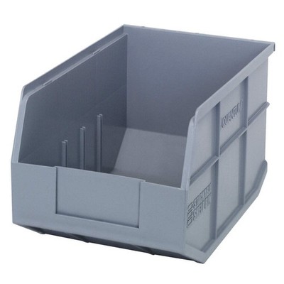 QUANTUM STORAGE SYSTEMS SSB423GY Shelf Bin,Gray,Polypropylene,7 in 24K196