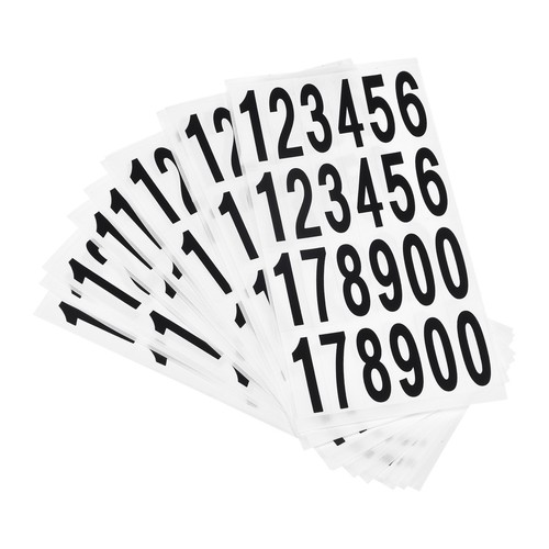 Number Stickers Mailbox 12345178900 Numbers 12 5x38mm Black On White number-stickers-mailbox-12345178900-numbers-12-5x38mm-black-on-white
