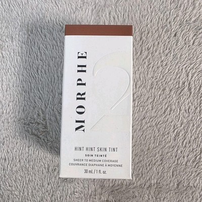 Morphe 2 Hint Hint Skin Tint Foundation 1 FL. OZ. Hint Of Nutmeg New 
