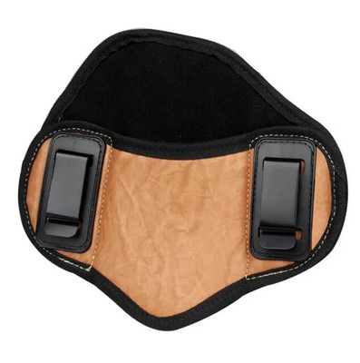 TAN Soft Leather Tactical Pancake IWB Gun Holster For choose your Gun model