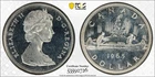 1965 Canada silver $1 PCGS PL64 T1 SB P5