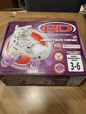 Girls roller derby skates adjustable size 3-6 new in box
