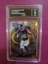 2022 Chronicles Draft Picks Spectra GOLD ROOKIE /10 JALEN WYDERMYER GMA 10.