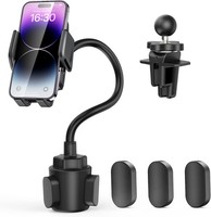 Tecknet 2-In-1 Handyhalterung Auto LüFtung & GeträNkehalter 360° Drehbar