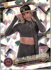 2025 Panini Prizm WNBA Sarah Ashlee Barker #142 Ice Prizms Los Angeles Sparks