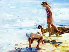 Lisandro Baylon (Argentina,US,1951-?) oil painting 137218